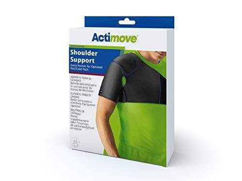 Actimove Shoulder Support Extra Pocket for Optional Hot/Cold Pack - Open Box - Senior.com Shoulder Support
