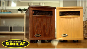 Sunheat Infrared Portable Electric Heater - Heats Up to 1,000 Feet - Open Box - Senior.com Heaters & Fireplaces