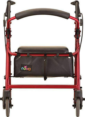 Nova Medical GetGo Junior Folding Lightweight Rollators with 6" Wheels - Open Box - Senior.com Rollators
