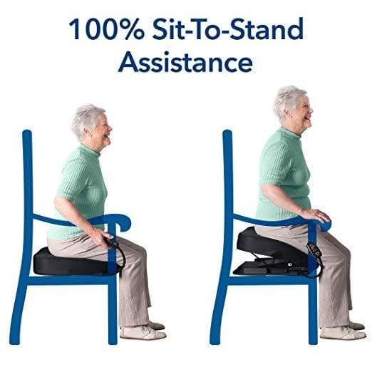 Carex Health Brands Premium Power Lifting Seat - 100% Electric Lift Up To 300 lbs - Open Box - Senior.com Stand Assist Aids
