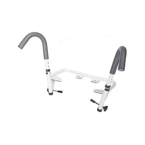 MOBB Healthcare Ultimate 5" Raised Toilet Seat and Safety Frame Combo Package - Open Box - Senior.com Grab Bars & Safety Rails