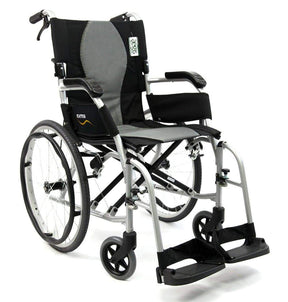 Karman Healthcare Ergo Flight Ultralight Folding Manual Wheelchair - Open Box - Senior.com Wheelchairs