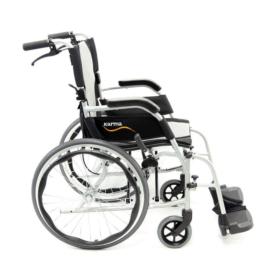 Karman Healthcare Ergo Flight Ultralight Folding Manual Wheelchair - Open Box - Senior.com Wheelchairs